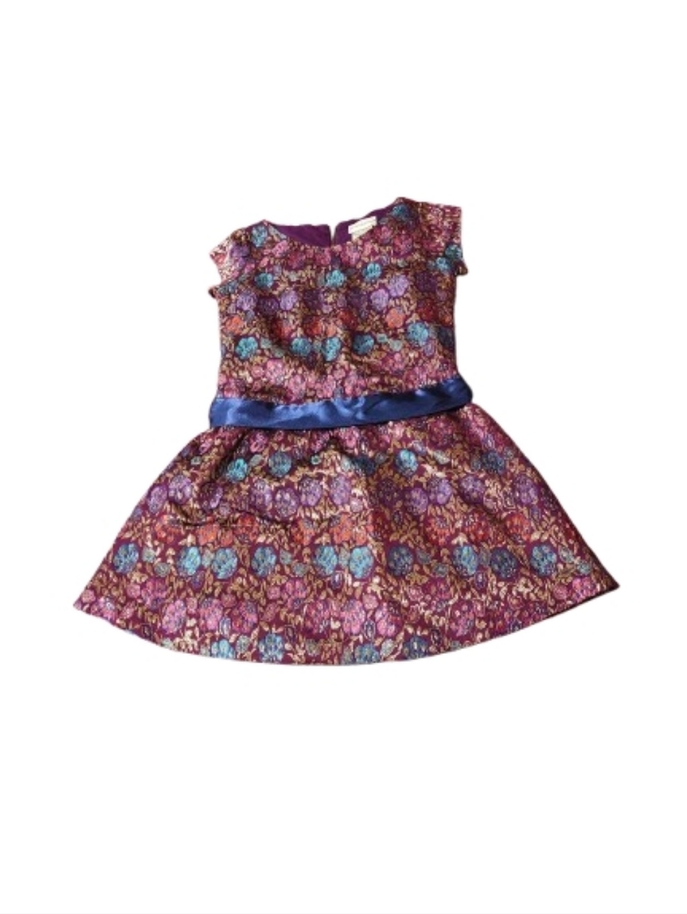 American Girl Purple Dress Size 8